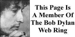 Member of The Bob Dylan Webring